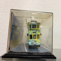 香港のトラム(路面電車)の模型(中古)の画像
