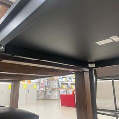 【ジャングルジャングル滋賀草津店】ジモティ来店特価‼ ダイニングテーブル イケア ブラック J-260405の画像