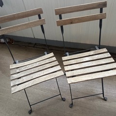 IKEA ガーデンテーブル&チェアの画像