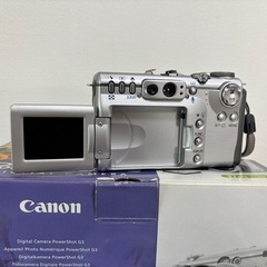 canon powershot G3 美品 付属品完備ですがの画像