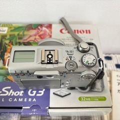 canon powershot G3 美品 付属品完備ですがの画像