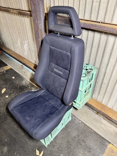 美品 23ジムニーポン付け加工済み keiワークス純正レカロ 運転席助手席①