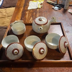 九谷焼茶器セット
の画像