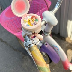 自転車 子供用  ピンク ディズニー　プリンセス idesの画像
