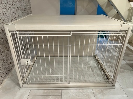 アイリスオーヤマ 犬 サークル ウッディサークル インテリア ホワイト PIWS-960