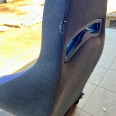 ジャンク品　KONIGケーニッヒ汎用セミバケットシート　両側ダイヤルタイプの画像