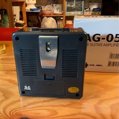 ARIA  アリア　ミニギターアンプ　AG-05  【適合９Vアダプタ付き】の画像