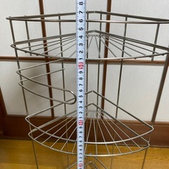 コーナーラック　ステンレス製　の画像