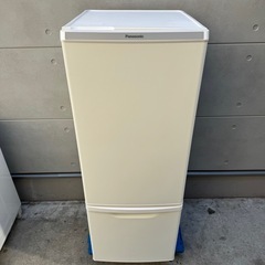 166⭐️2021年製美品★パナソニック　冷蔵庫　大型　マットホワイト　一人暮らしの画像