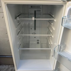 166⭐️2021年製美品★パナソニック　冷蔵庫　大型　マットホワイト　一人暮らしの画像