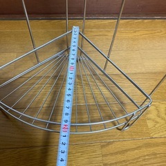 コーナーラック　ステンレス製　の画像