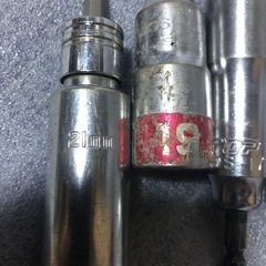 インパクトドライバ用ソケット中古品、７個、明日取り引き予定です。の画像