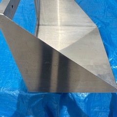 厨房用品 店舗用品 業務用 吊り棚 平棚 三角棚 幅400×奥行350×高さ350(mm) 飲食店等(2)の画像