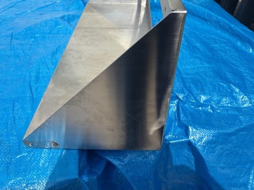 厨房用品 店舗用品 業務用 吊り棚 平棚 三角棚 幅800×奥行300×高さ300(mm) 飲食店等