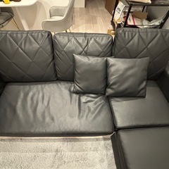 【LOWYA】三人掛けソファの画像