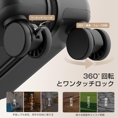 新品未使用スーツケース 機内持ち込み フロントオープン 多機能 キャリーケース 軽量 カップホルダー付き スマホスタンド付き TYPE-C USBポート付き 360度回転 ワンタッチブレーキ 耐衝撃 静音 車輪 TSAロック S/Mサイズ キャリーバッグ 旅行 ビジネス 出張 (ブラック, Sサイズ機内持ち込み /42L(1～3泊))の画像