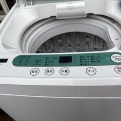 2019年製　ヤマダセレクト 洗濯機 4.5kg YWM-T45G1の画像