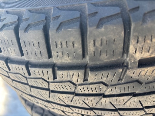 デリカ215/70R16 スタッドレスホイール4本セット 冬タイヤ