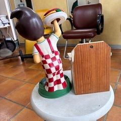 アメリカンダイナー雑貨セット｜ビッグボーイ風フィギュア＆ミルクBOX｜レトロインテリア（バラ売り可） の画像