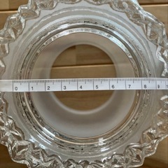 昭和レトロ ガラス電笠 乳白ガラス ランプシェード 照明の画像