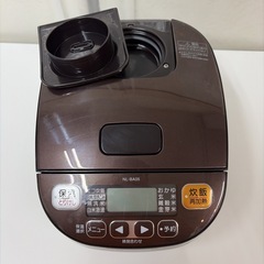 【🐤買取市場 6ヶ月保証】R324 ☀️ ZOJIRUSHI / 象印 炊飯ジャー 3合炊き NL-BA05 ⭐ 動作確認済 ⭐ クリーニング済の画像