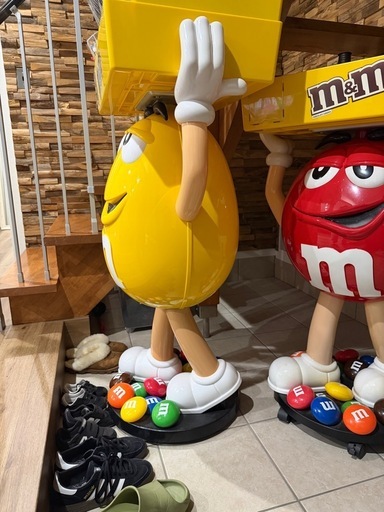 M&M's でディスプレイ