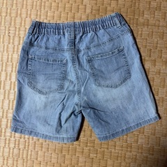 サイズ150 デニムショートパンツの画像