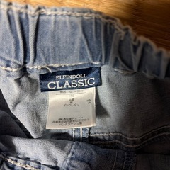 サイズ150 デニムショートパンツの画像