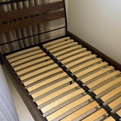 【名古屋市引き取り】 ニトリ すのこセミダブルベッドフレームの画像