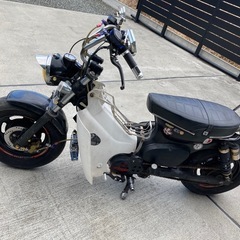 【始動動画あり】スーパーカブC50(中華125cc)シャリー風カスタム 交換希望の画像