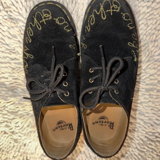 Dr.Martens ドクターマーチン スエードシューズ ブラック UK6