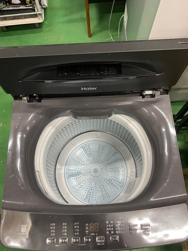 ○019 洗濯機 2024年製 Haier JW-U55LK 5.5kg 新生活 一人暮らしにオススメ