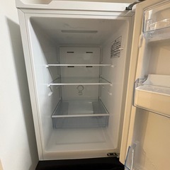 2024年製ハイセンス2ドア冷蔵庫
の画像