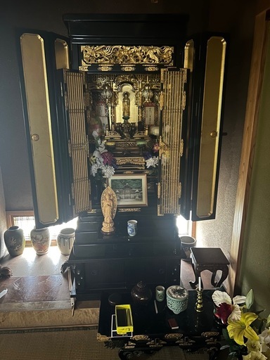 仏壇一式　※魂抜き済み※6月迄出品