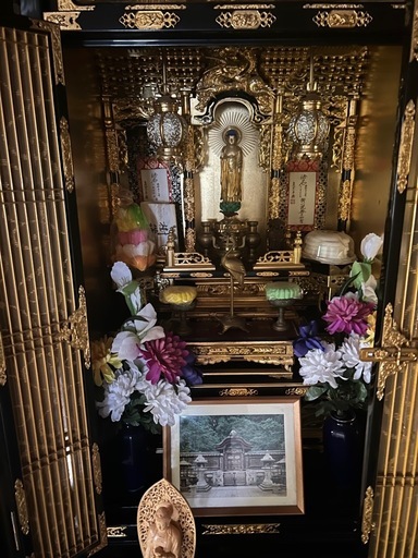 仏壇一式　※魂抜き済み※6月迄出品