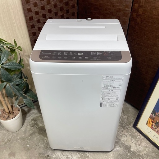 ?激安?動作確認済み✅?自社配送??保証付き?2019年製　パナソニック　全自動洗濯機　容量7KG  NA-F70PB13