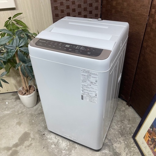 ?激安?動作確認済み✅?自社配送??保証付き?2019年製　パナソニック　全自動洗濯機　容量7KG  NA-F70PB13