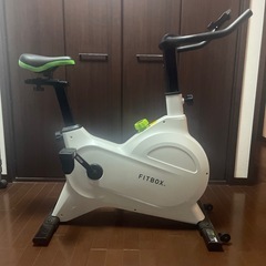 FITBOX トレーニングバイク フィットネスバイク エアロバイク スピンバイク 静音　　の画像