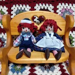 カントリードールベンチの画像