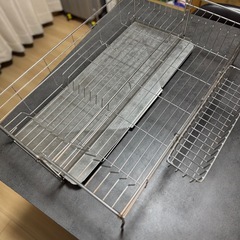 HIBARIの大容量伸縮水切りラック、ワイングラススタンド、ワイングラス、水筒干しの画像