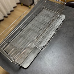 HIBARIの大容量伸縮水切りラック、ワイングラススタンド、ワイングラス、水筒干しの画像