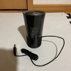 SHARP製のブラック空気清浄機IG-JC15-B、2018年製、AC電源対応の画像