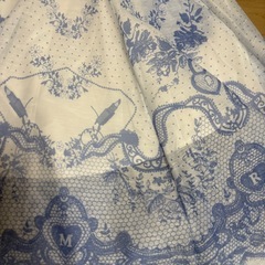 水色スカートセットの画像