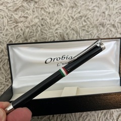 未使用　オロビアン　ボールペン 黒　文房具の画像