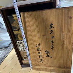 古い重箱の画像