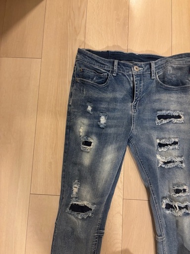 メンズ  ダメージジーンズ 美品