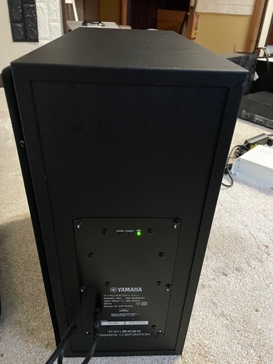 2021年製 YAMAHA YAS-209 NS-WSW44 サウンドバースピーカー