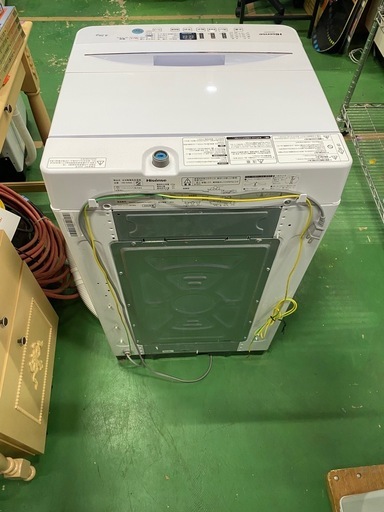 ○025 美品 洗濯機 Hisense HW-E4503 4.5Kg 新生活 一人暮らしにオススメ