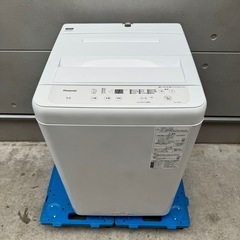 390⭐️2025年製★ほぼ新品★パナソニック　洗濯機　5KG 最新モデル　一人暮らしの画像