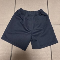 120 体操服　半ズボン　ネイビー ハーフパンツ ゴムウエストの画像